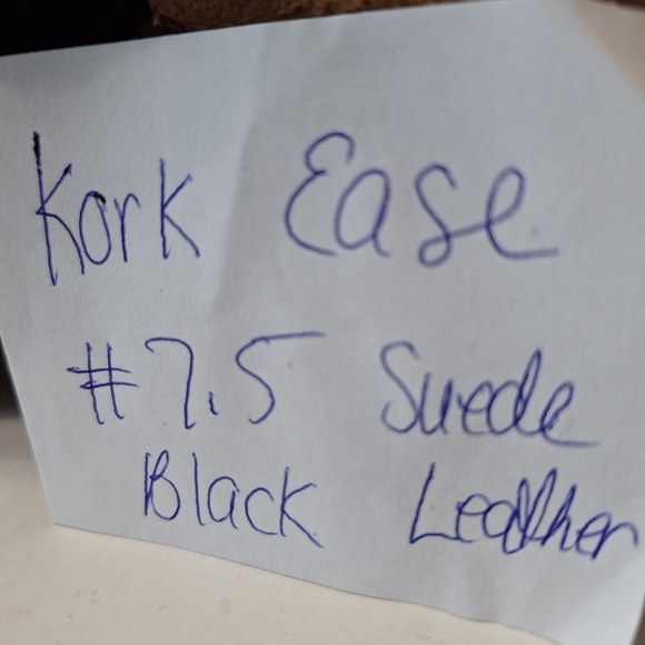 Kork-Ease Black Suede Academia Block Heel Preppy Ankle Boots Size 7.5 - Picture 9 of 12